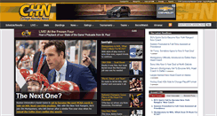 Desktop Screenshot of collegehockeynews.com